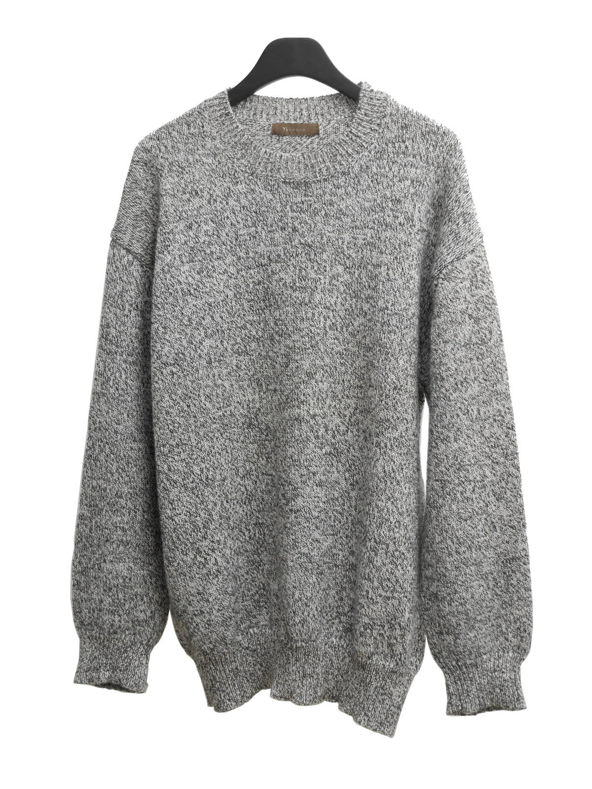 Knit Pullover Ecru Melange