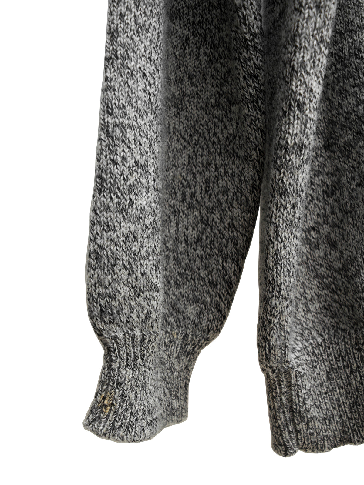 Knit Pullover Ecru Melange
