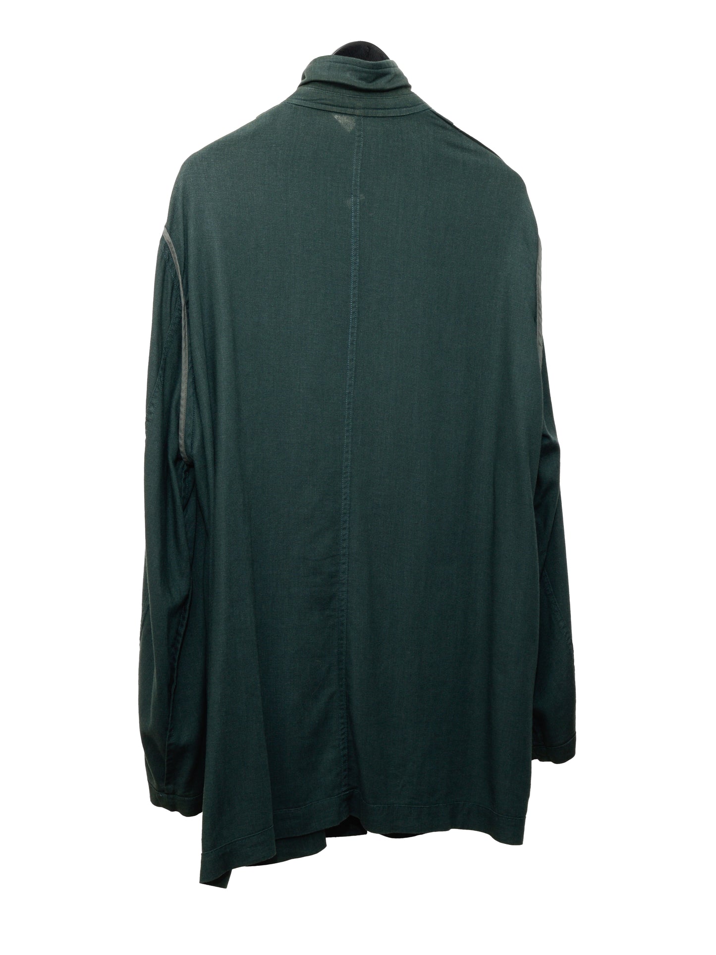 mid length jacket forest ∙ rayon linen ∙ large