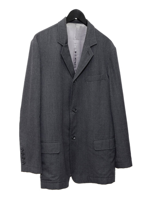 tailored jacket grey ∙ wool ∙ medium