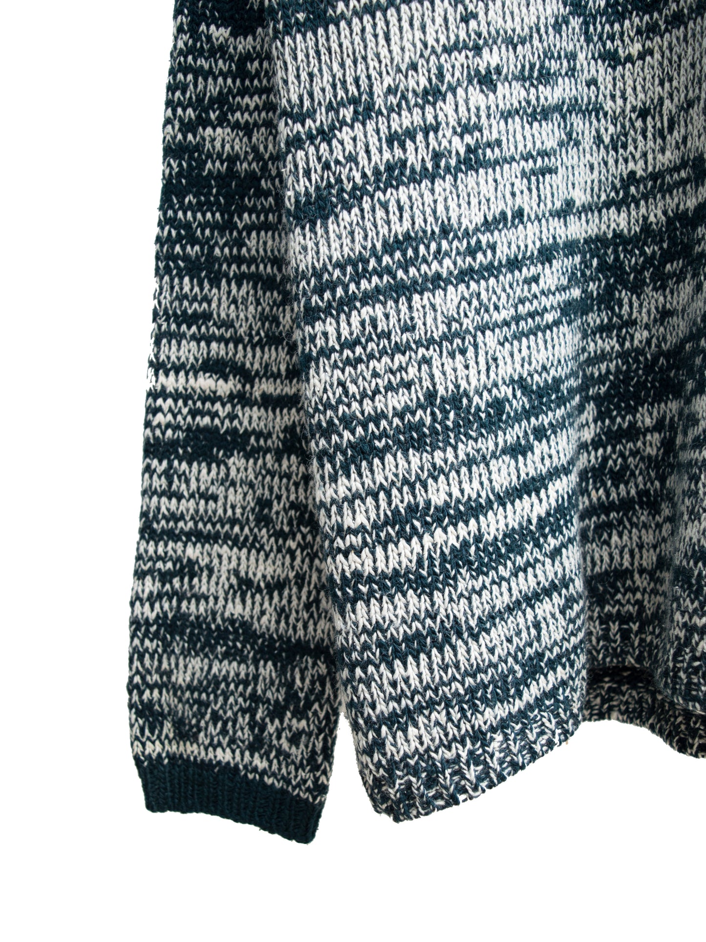 a/w 05 knit pullover forest melange ∙ wool silk ∙ medium