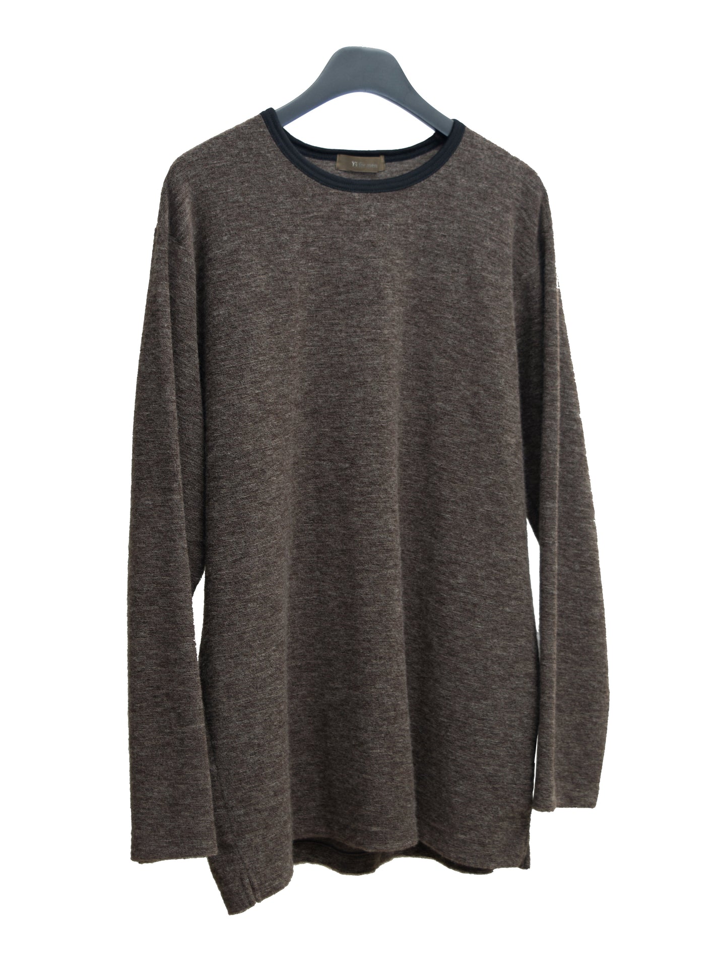 longsleeve top brown ∙ wool poly terry ∙ one size