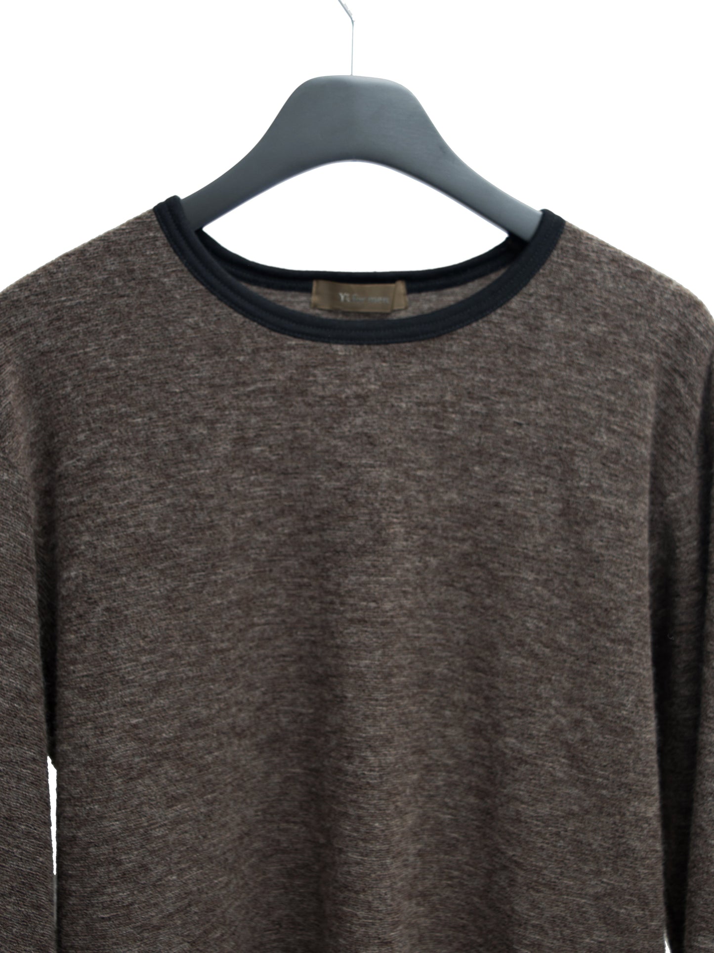 longsleeve top brown ∙ wool poly terry ∙ one size