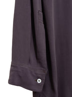 Open Collar Shirt Plum