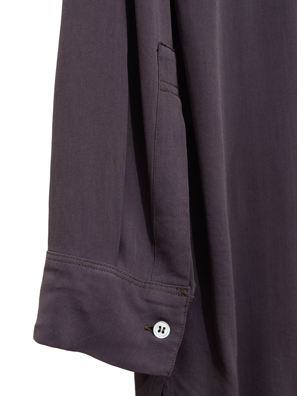 Open Collar Shirt Plum
