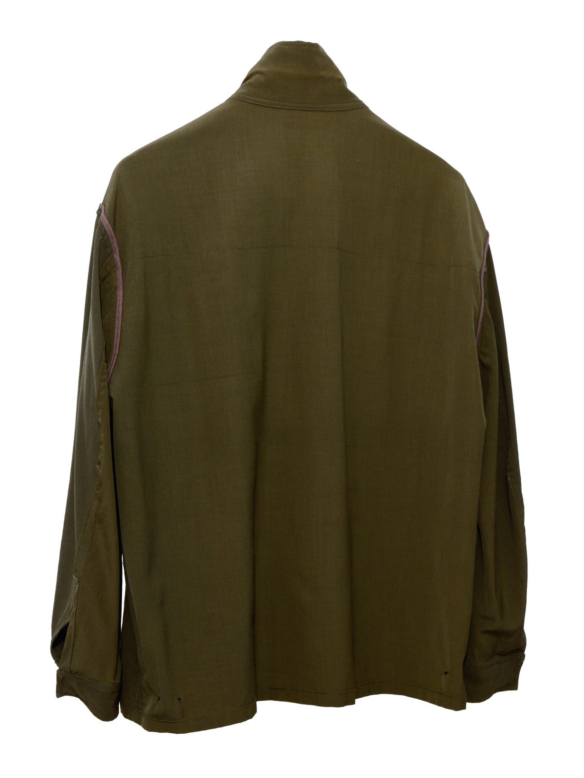 Hidden Front Blouson Olive