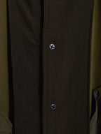 Hidden Front Blouson Olive