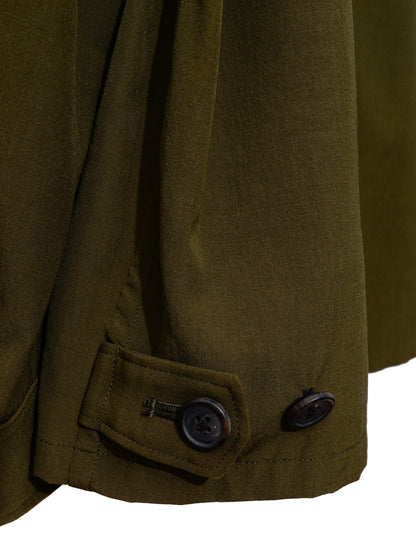 hidden front blouson olive ∙ wool ∙ medium