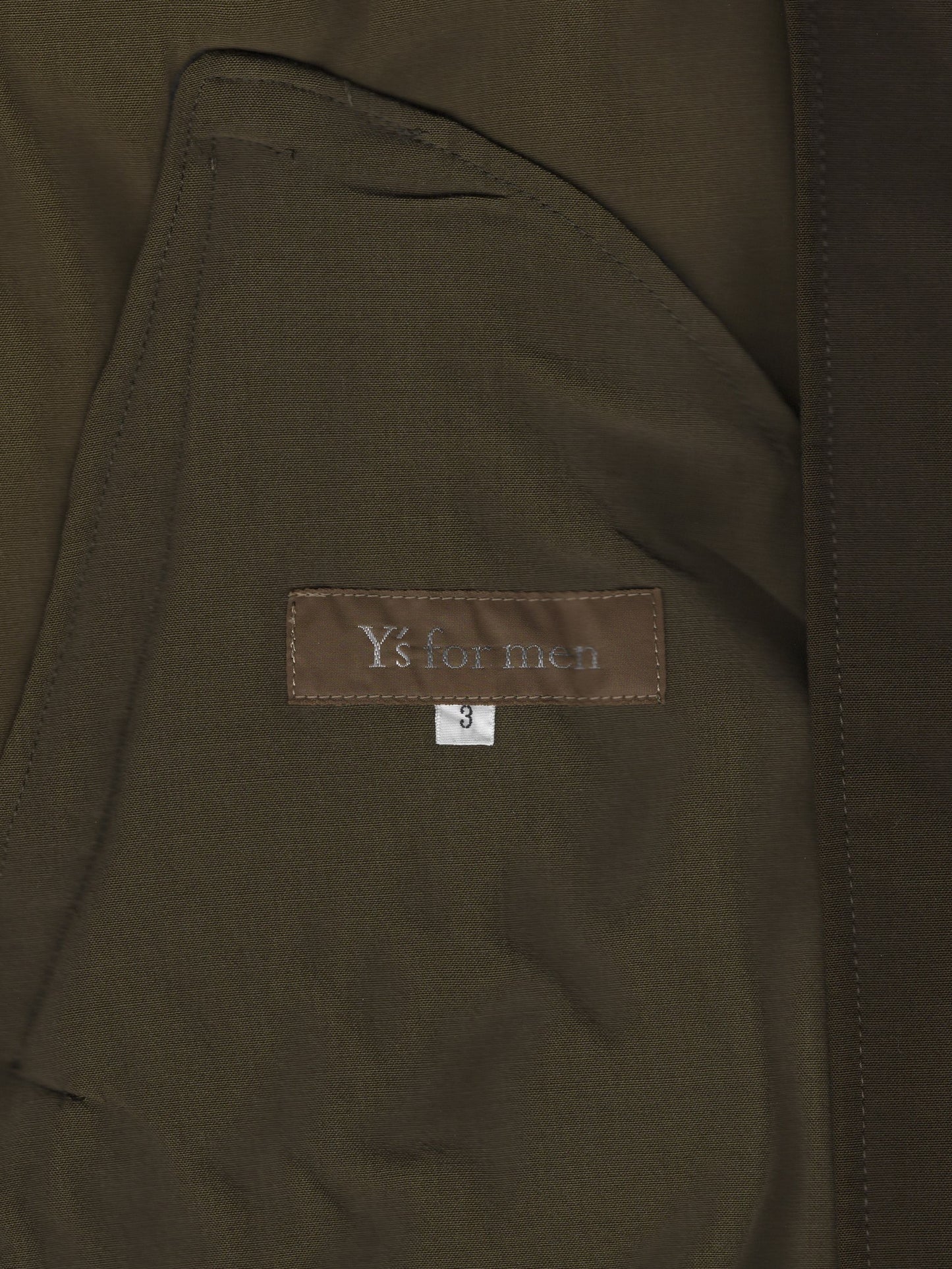 hidden front blouson olive ∙ wool ∙ medium