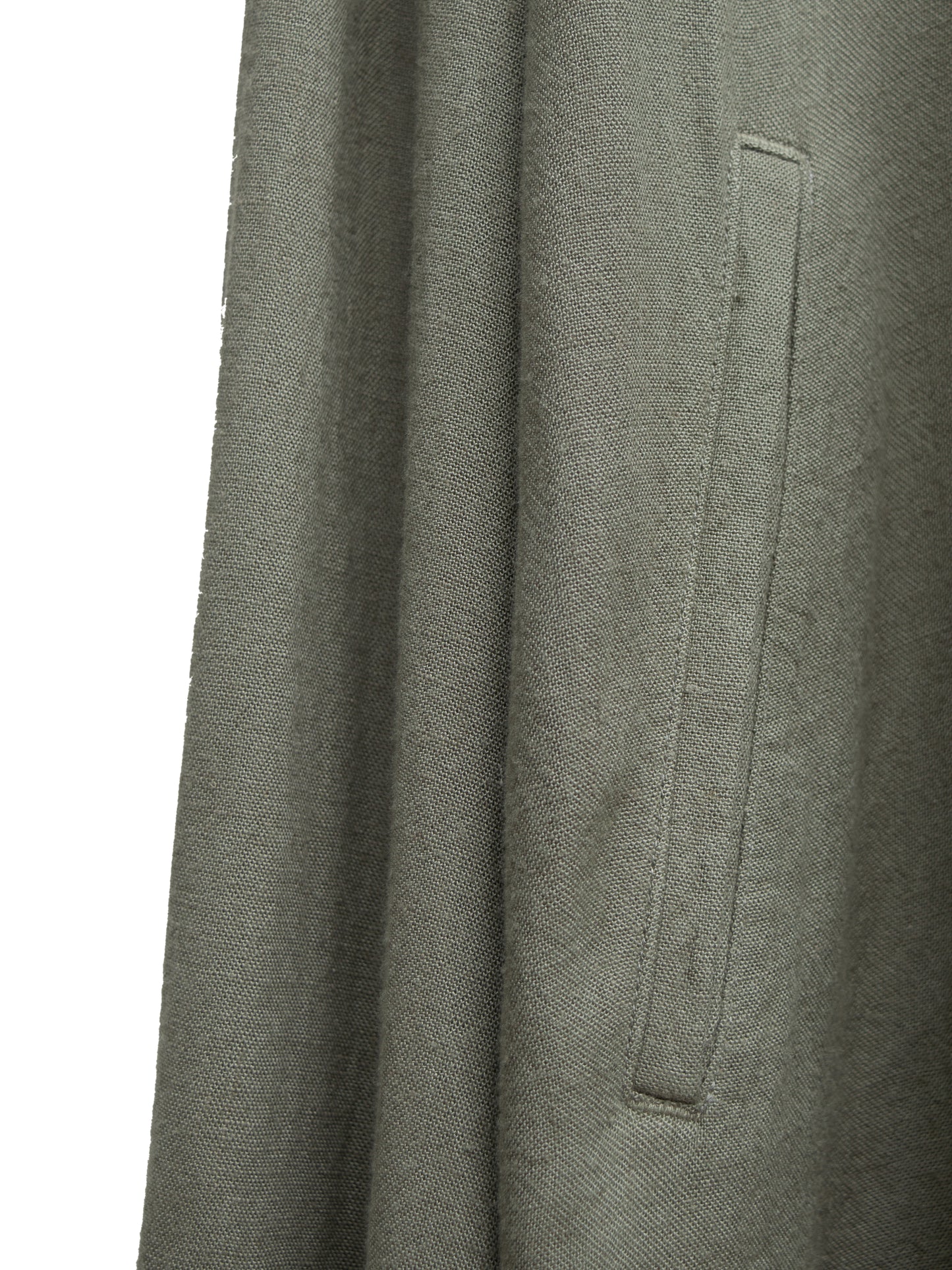 zip front blouson sage ∙ rayon linen ∙ large