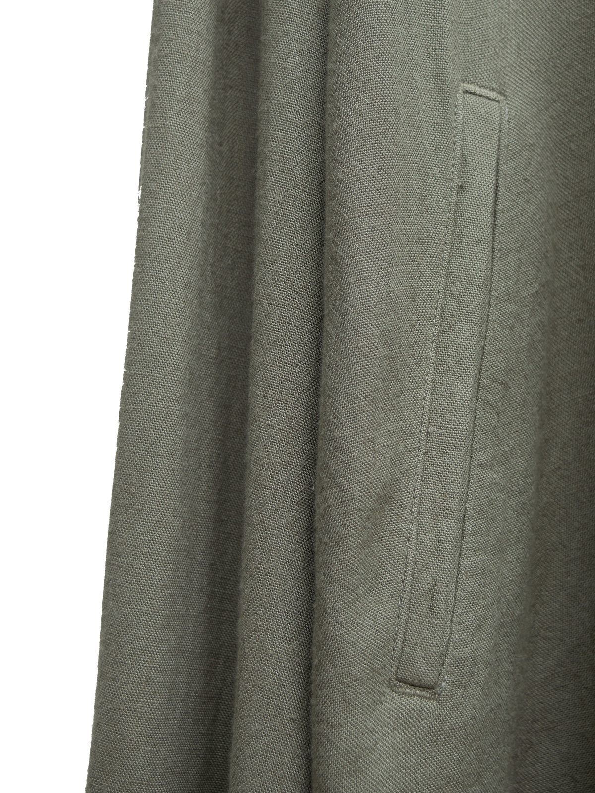 Zip Front Blouson Sage