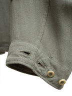 Zip Front Blouson Sage