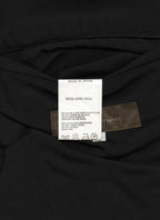 Collarless Zip Jacket Black