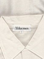 Open Collar Shirt Ivory