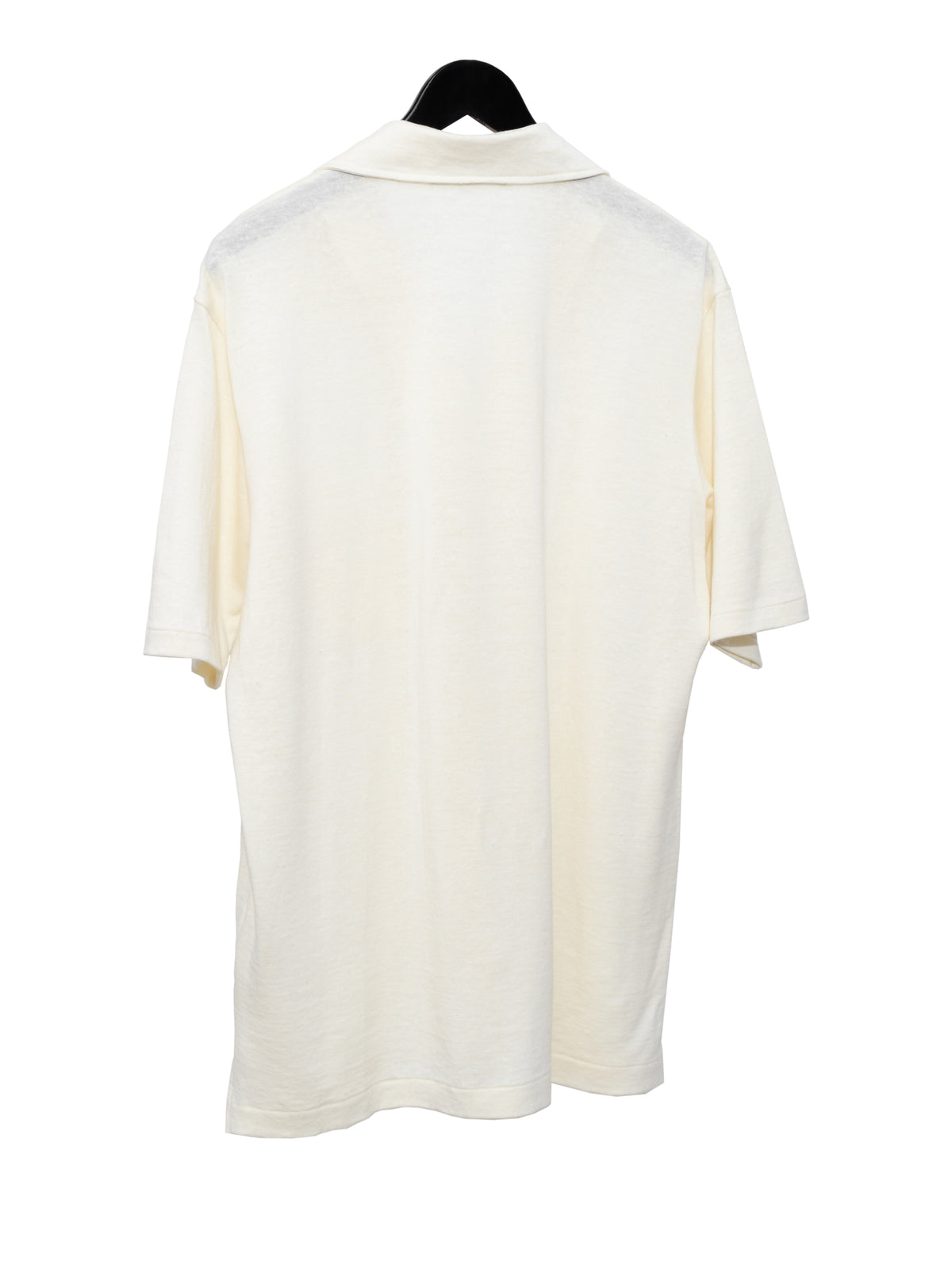 Open Collar Shirt Ivory