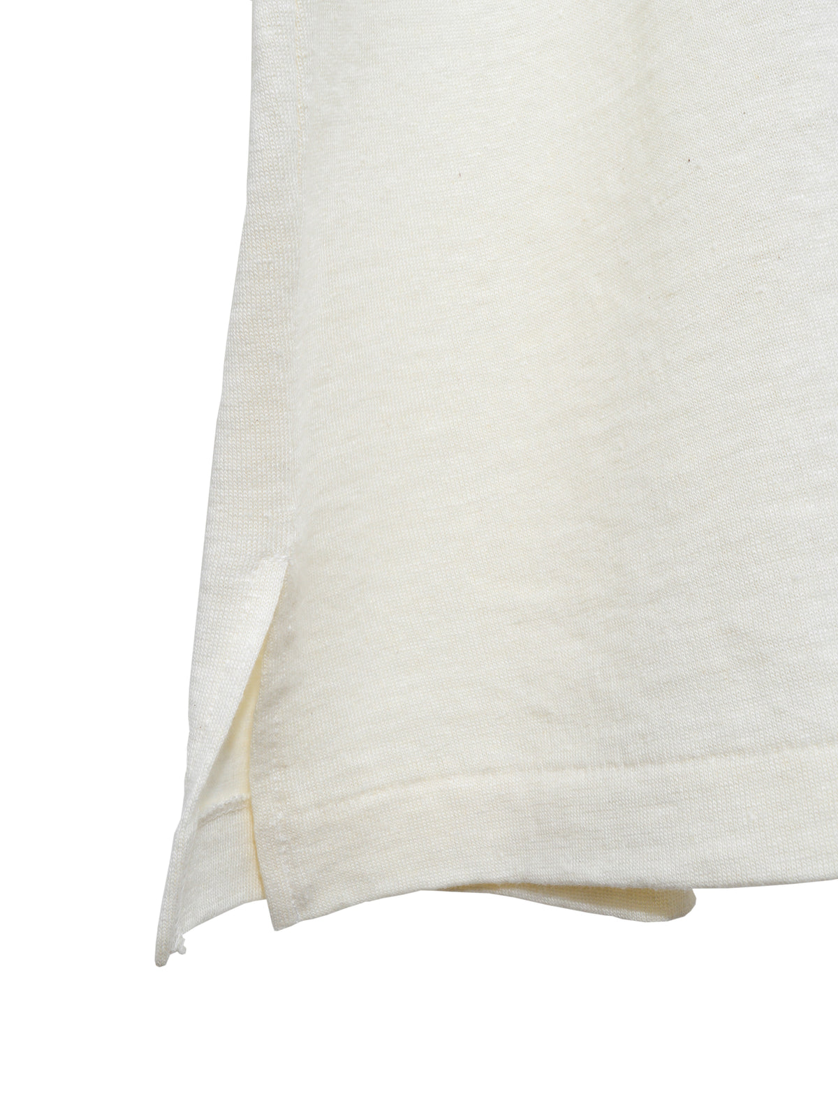 Open Collar Shirt Ivory