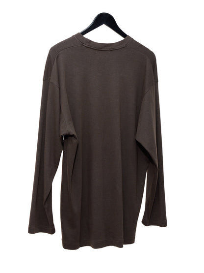 longsleeve top brown ∙ cotton angora ∙ one size