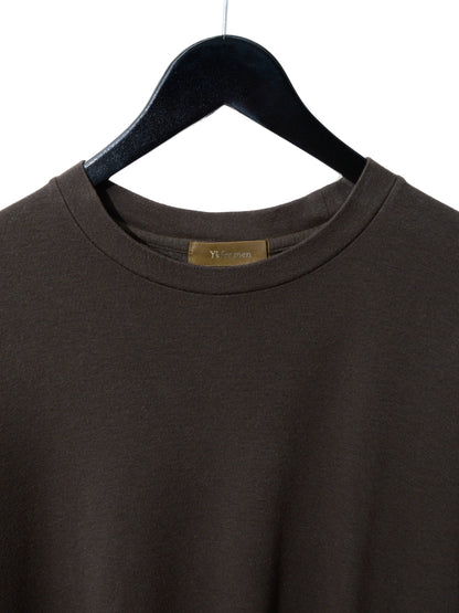 longsleeve top brown ∙ cotton angora ∙ one size