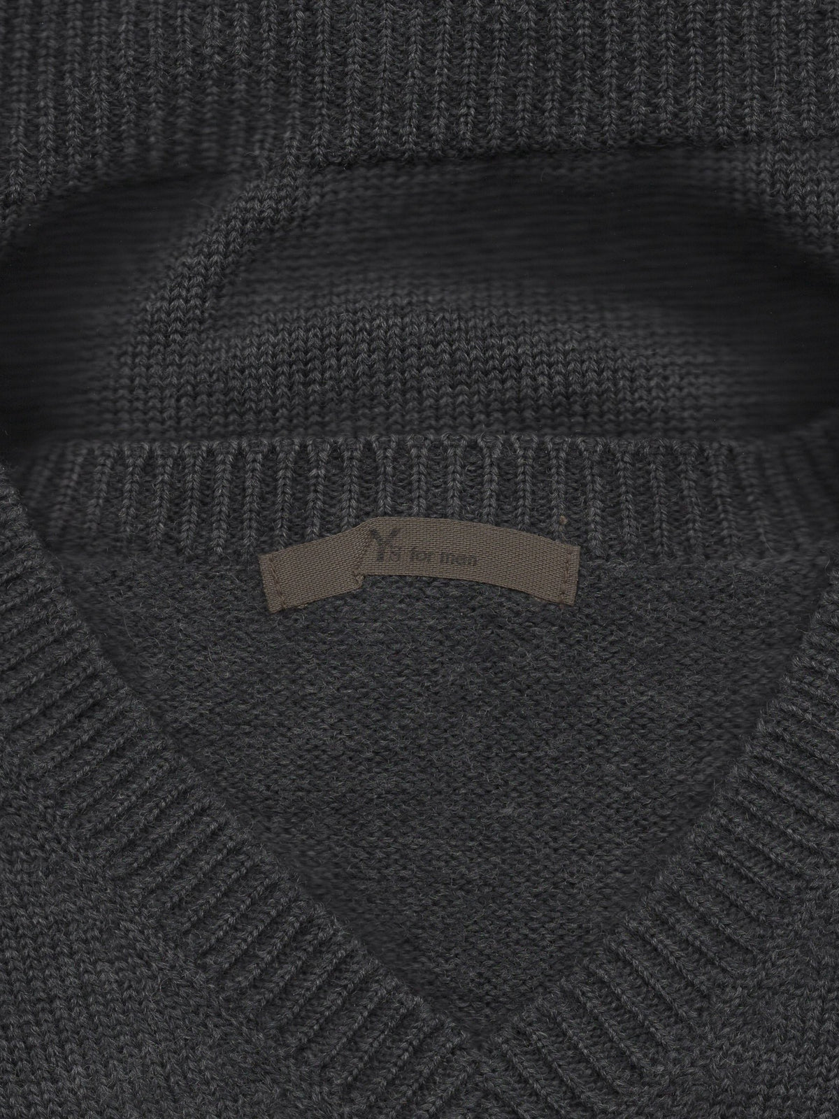 Knit Pullover Dark Grey