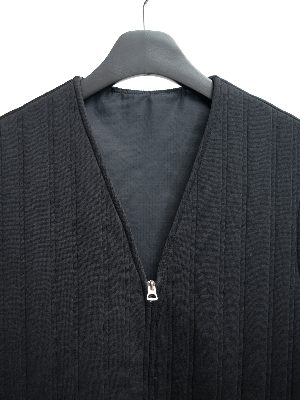 Reversible Zip Vest Black