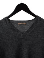 Knit Pullover Dark Grey