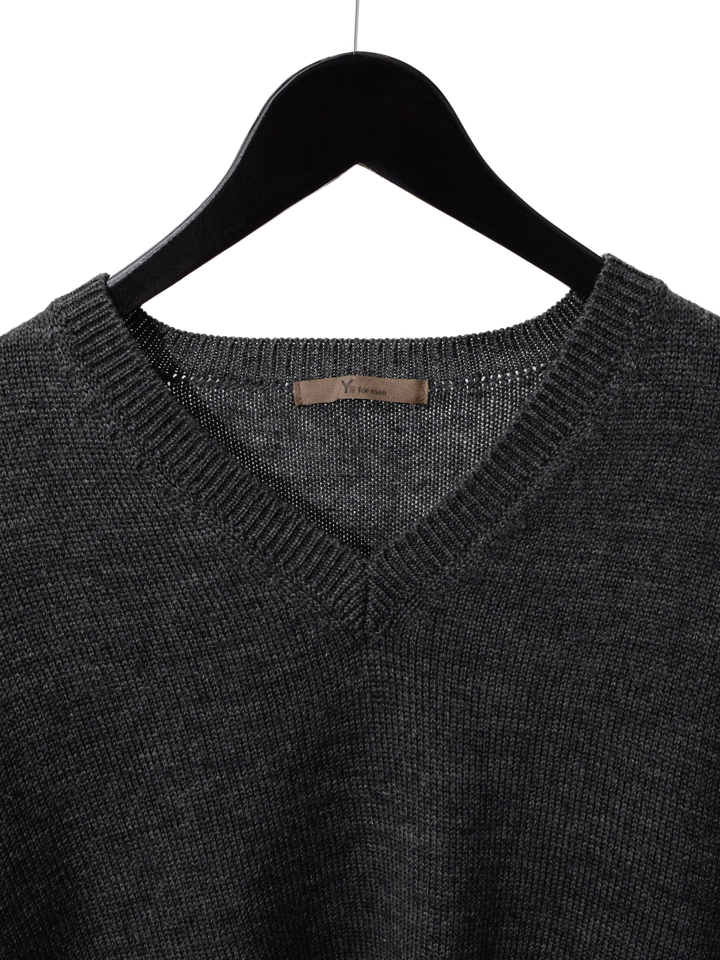 knit pullover dark grey ∙ wool ∙ one size