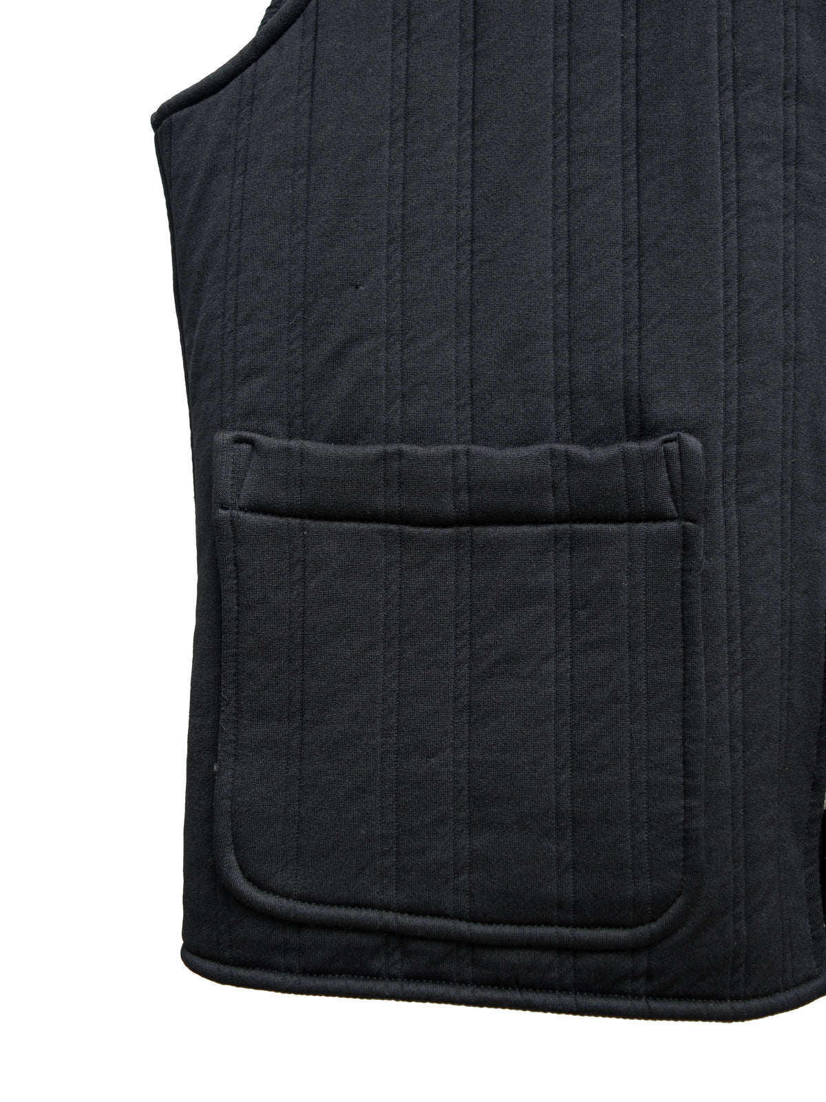 Reversible Zip Vest Black
