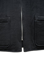Reversible Zip Vest Black