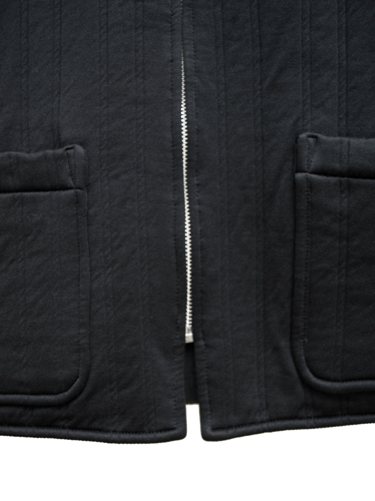 Reversible Zip Vest Black