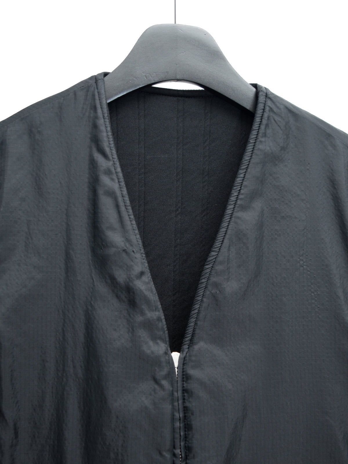 Reversible Zip Vest Black