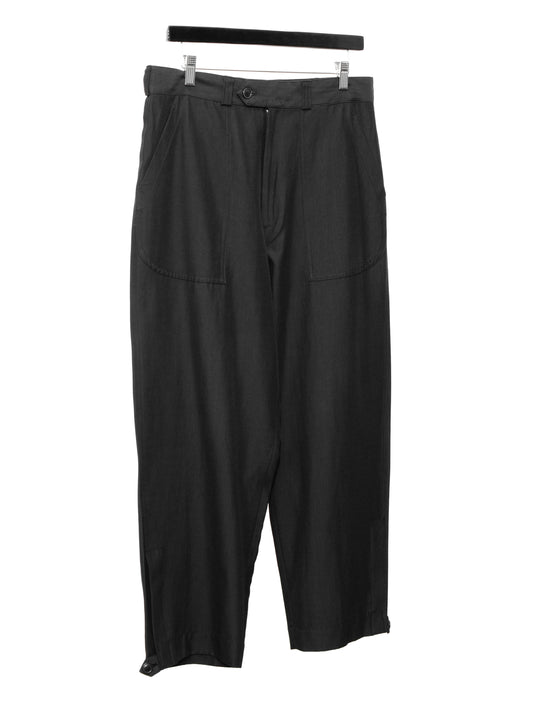 fatigue pants black ∙ cotton acetate ∙ medium