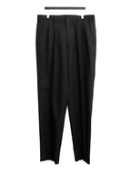 Double Pleat Trousers Coffee