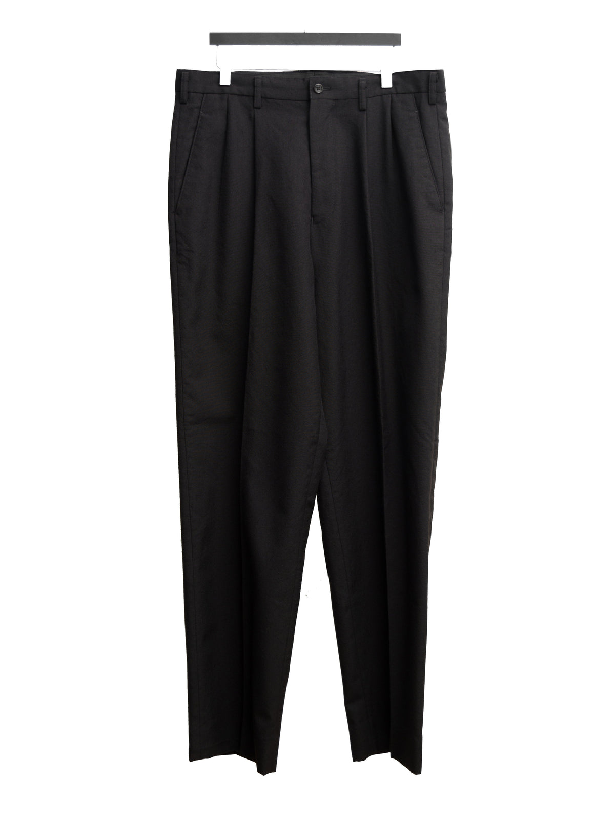 Double Pleat Trousers Coffee