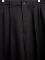 Double Pleat Trousers Coffee
