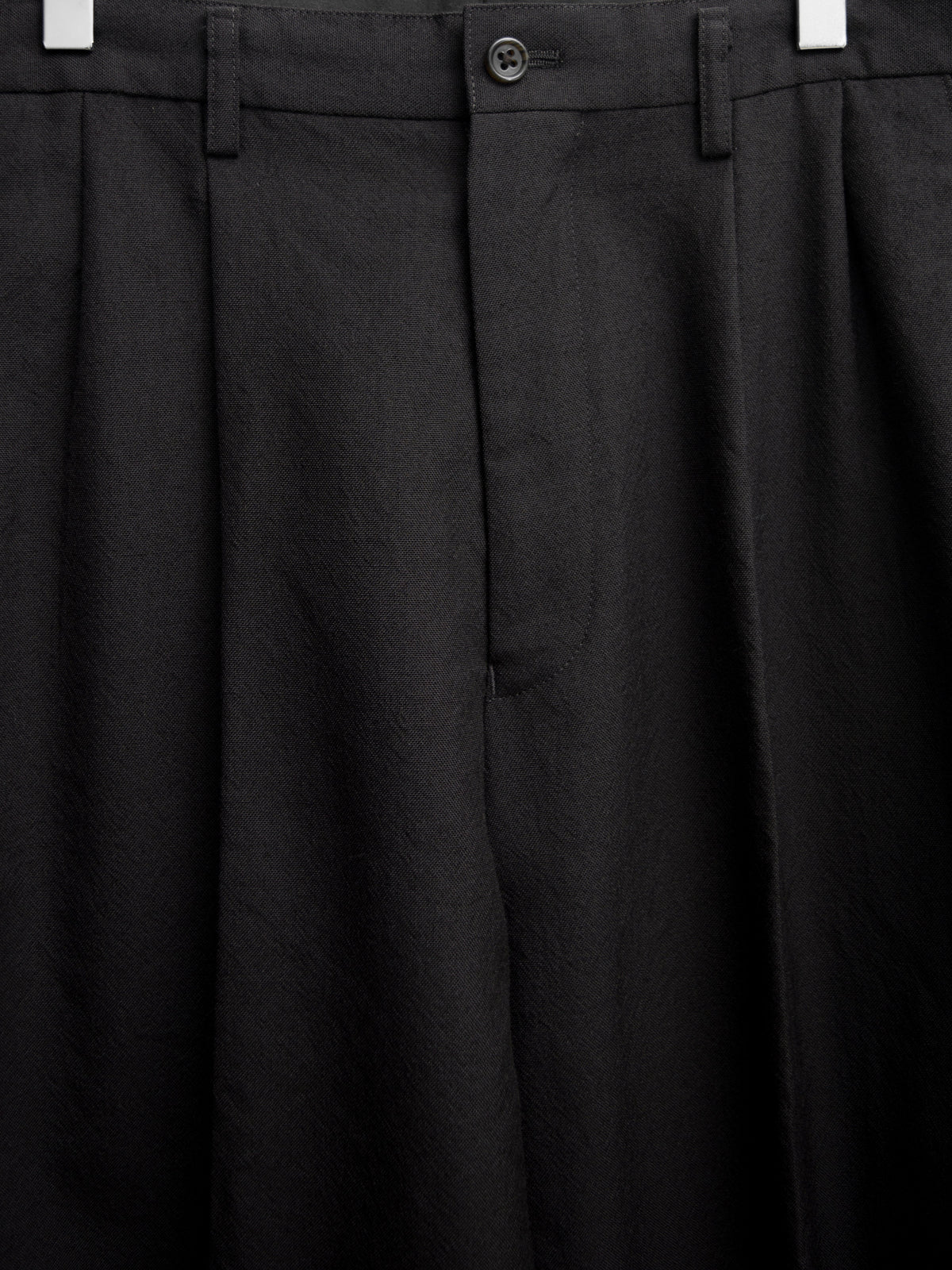 Double Pleat Trousers Coffee