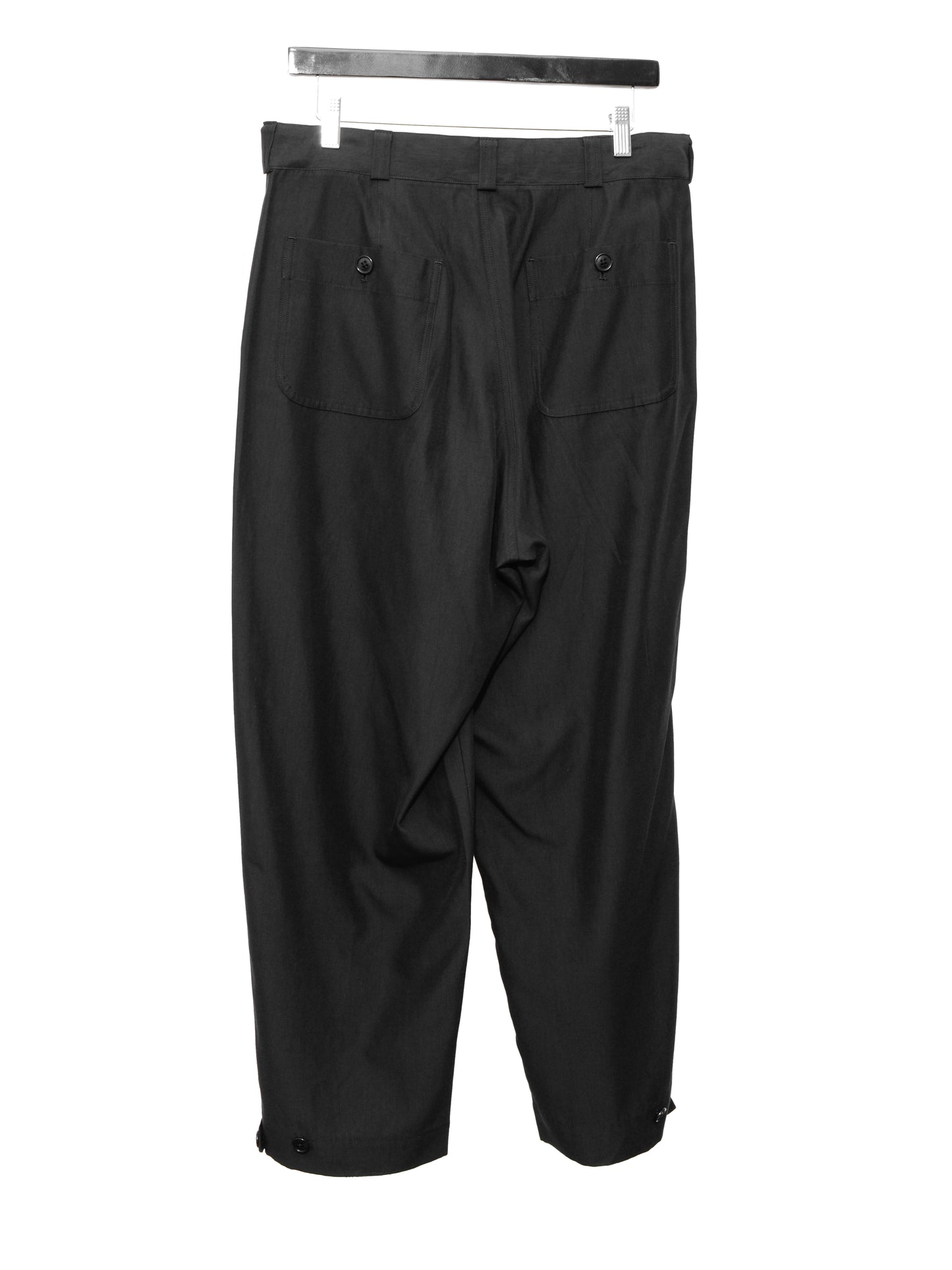 fatigue pants black ∙ cotton acetate ∙ medium