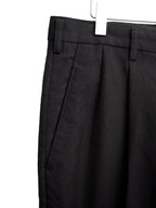 Double Pleat Trousers Coffee