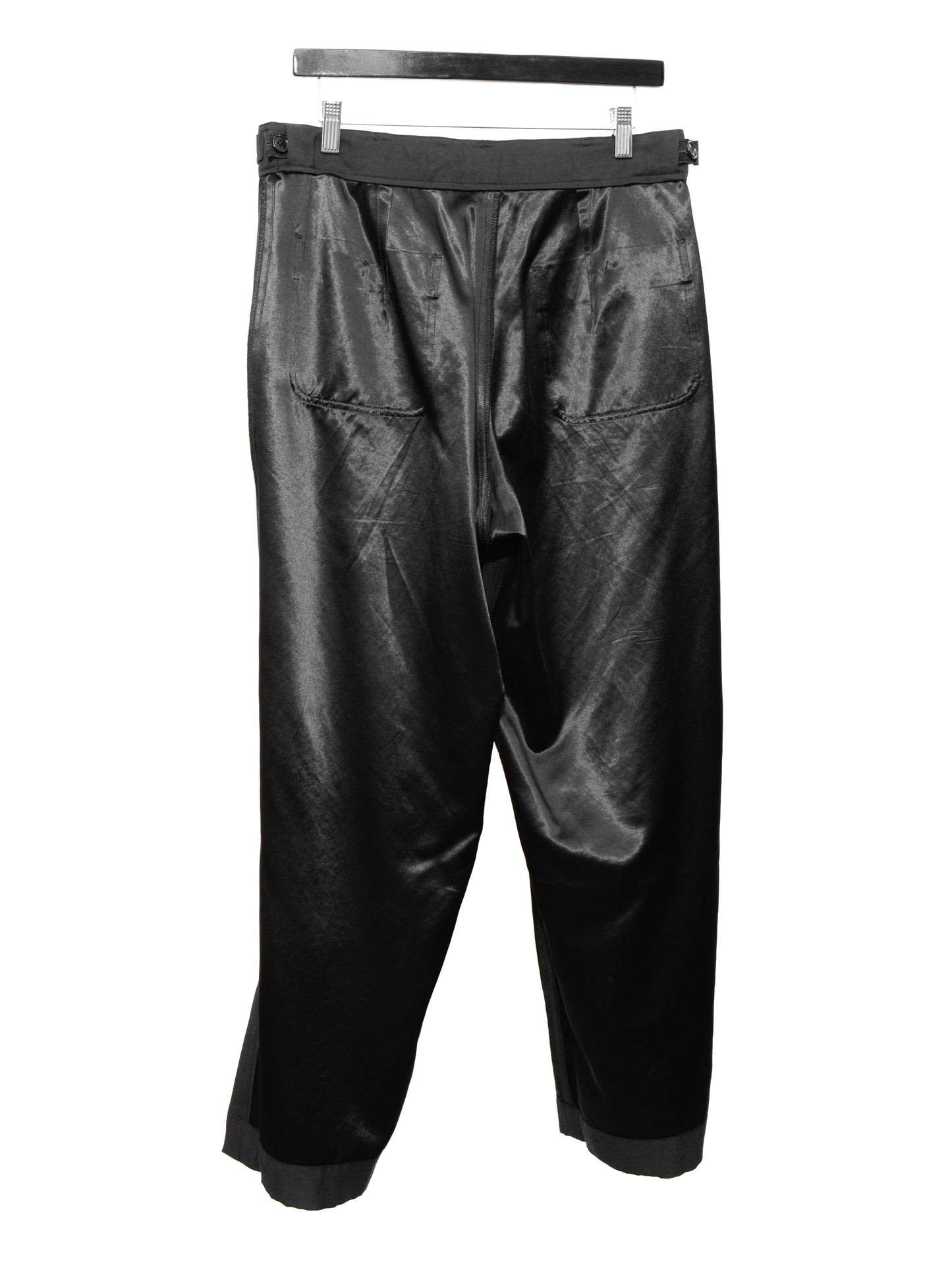 fatigue pants black ∙ cotton acetate ∙ medium