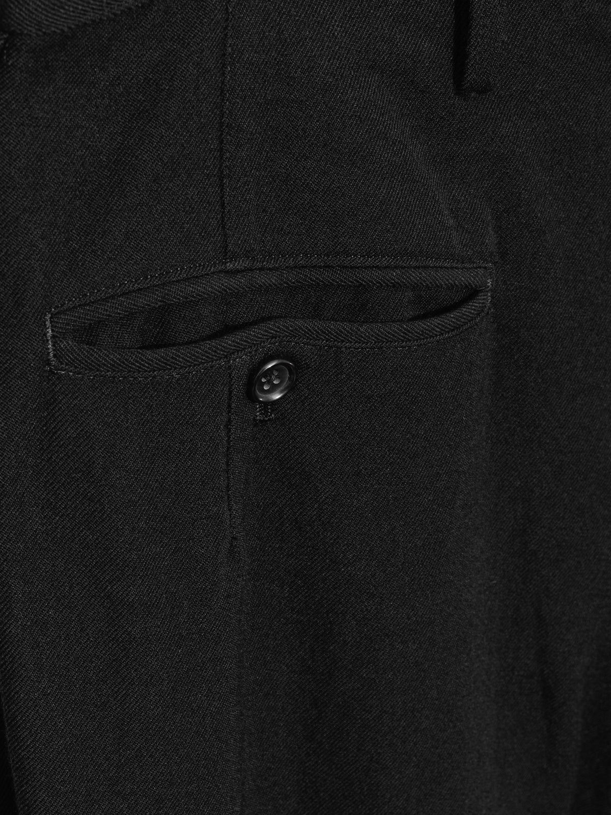 Suspender Trousers Black