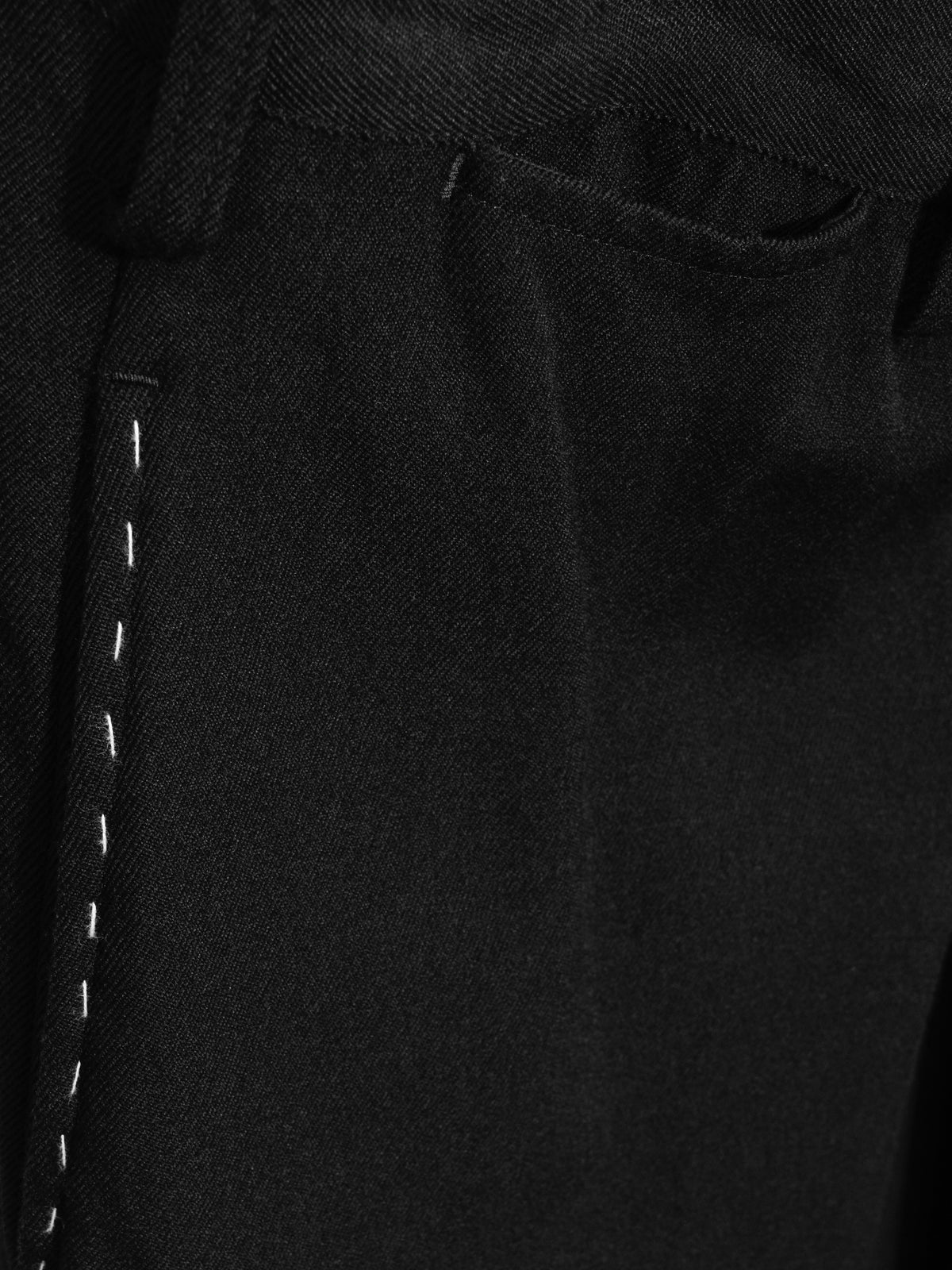 Suspender Trousers Black