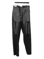 Suspender Trousers Black