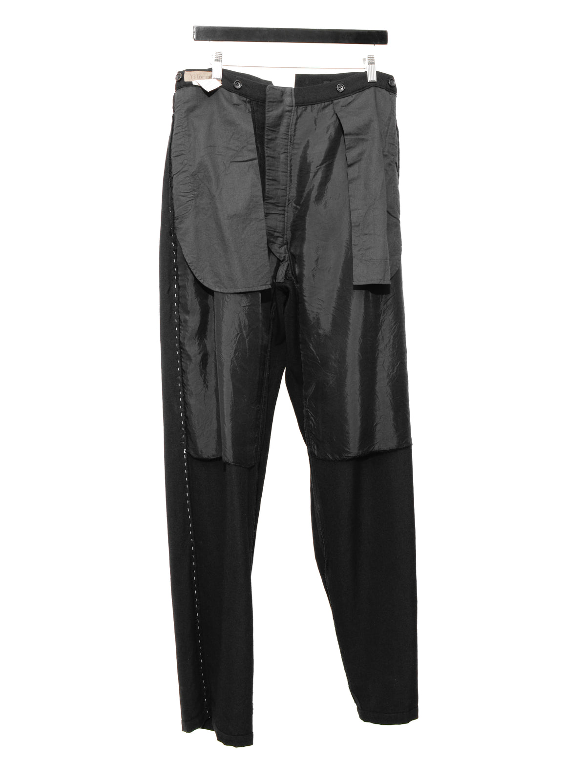 Suspender Trousers Black