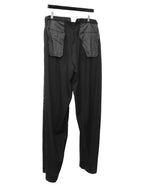 Suspender Trousers Black