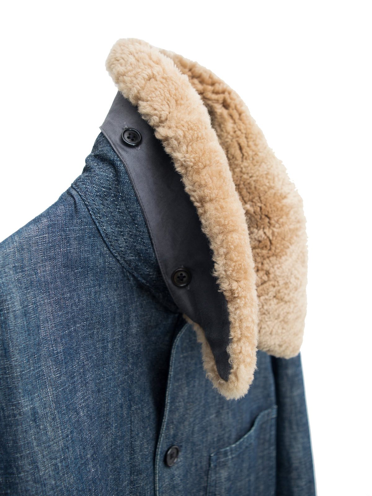 Mouton Coverall Jacket Indigo