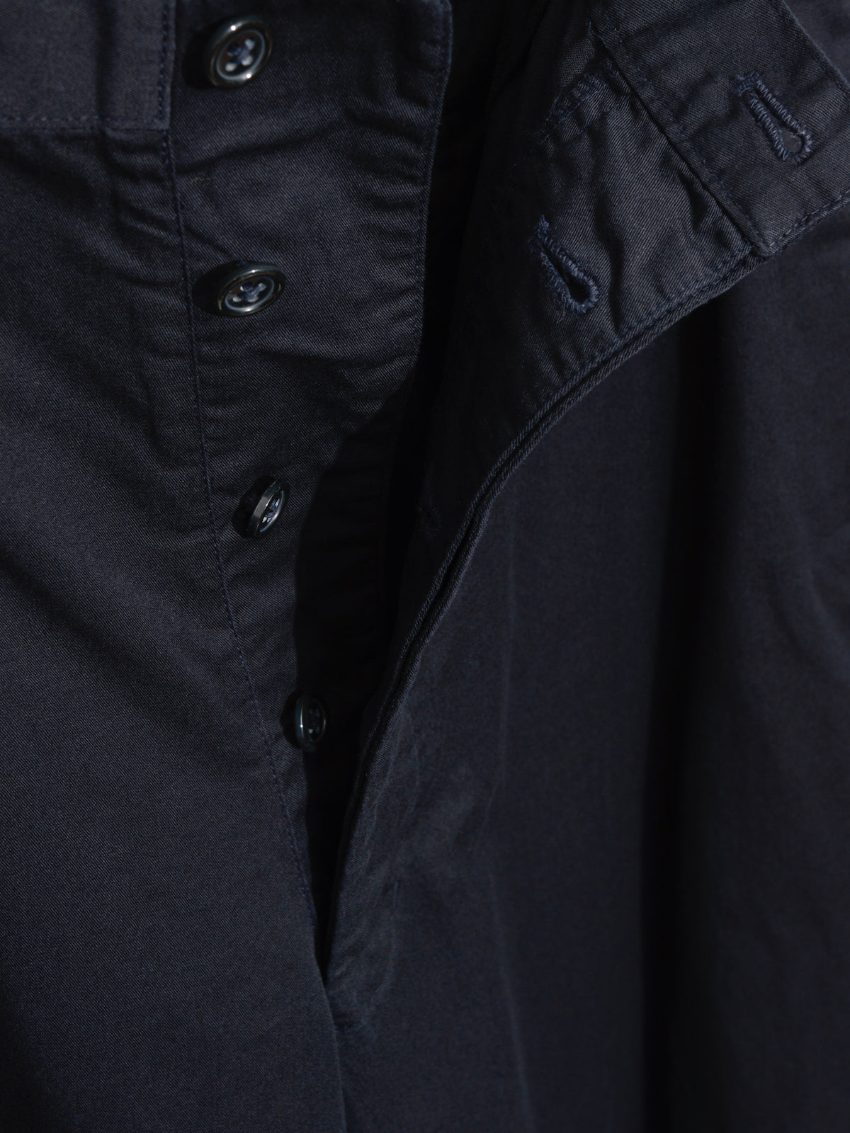 Garment Dyed Suspender Pants Navy