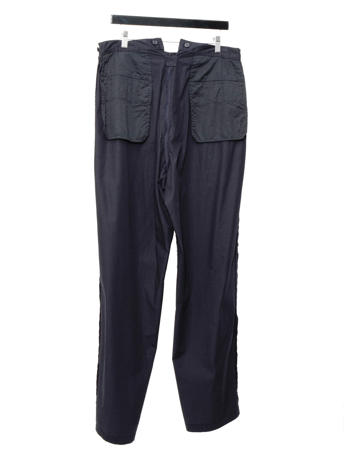 Garment Dyed Suspender Pants Navy