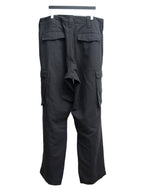 Wide Cargo Pants Dark Grey