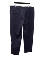 Drawstring Fatigue Pants Navy
