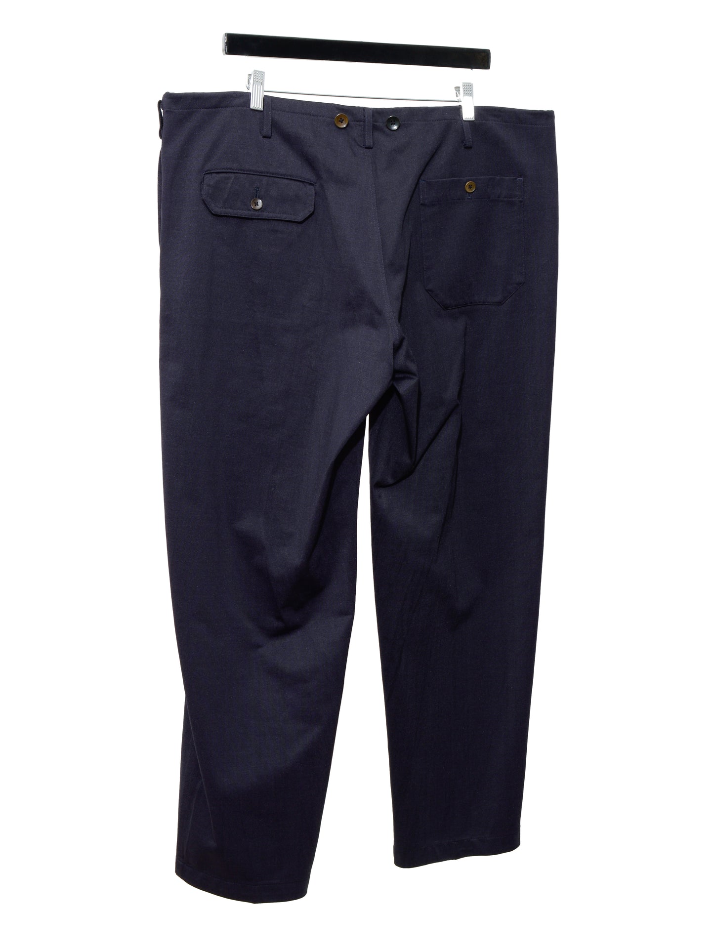 drawstring fatigue pants navy ∙ nylon ∙ medium