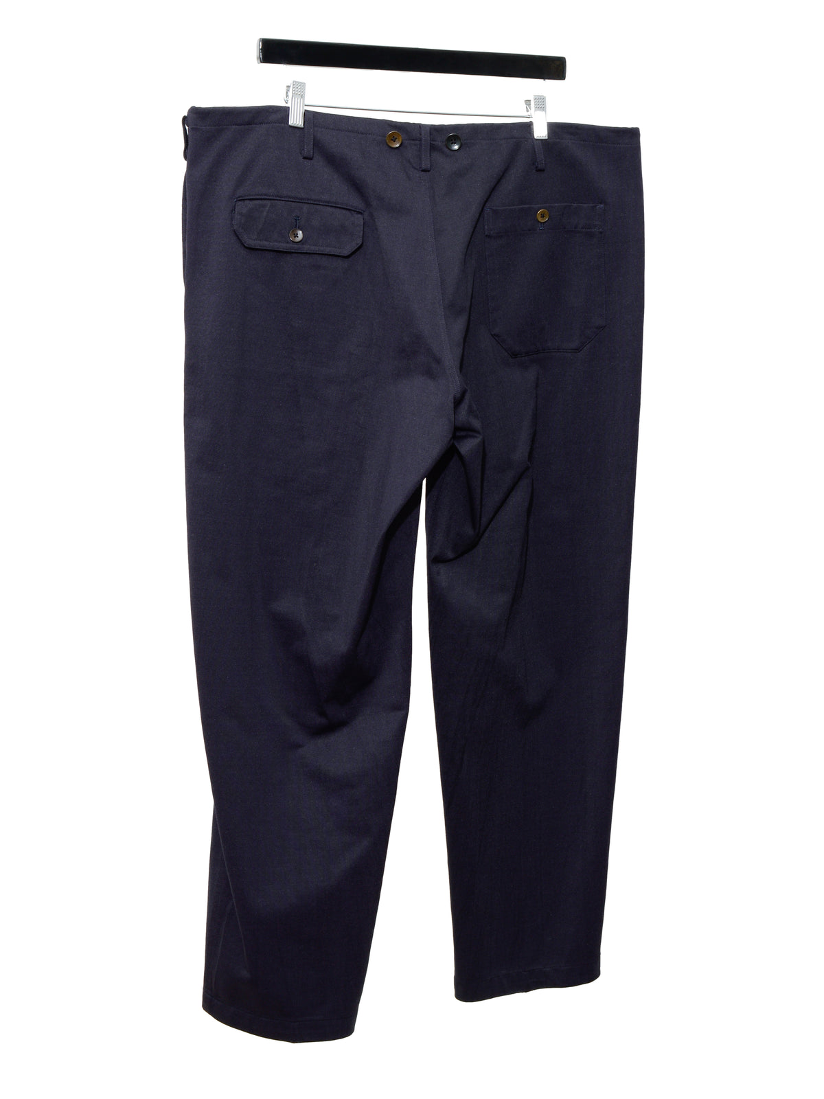 Drawstring Fatigue Pants Navy